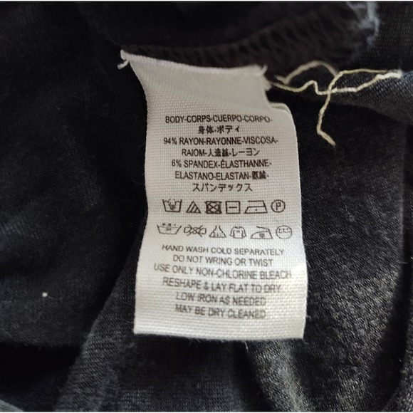 Free People We The Free  Cosmo Cowl Neck Top Long Sleeve Gray Size XS - Picture 10 of 11